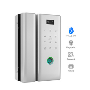 2022 Newest Anti-theft Hook Mortise Lock Tuya Wifi Smart Door Lock Recognition Sliding Glass Door Lock With Remote Control