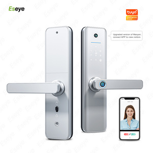 Eseye Automatic Intelligent Wireless Digital Code Smart App Fingerprint Bige gate Camera Door Lock