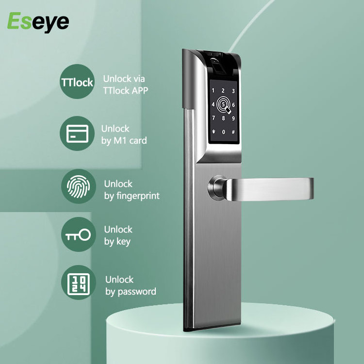 Eseye TTLock APP  Access Control Wifi Door System  Password Code Digital Korea Biometric Gate Lock