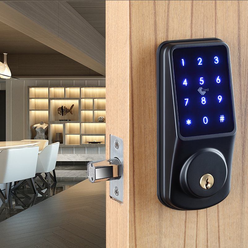 Tuya WIFI Digital Automatic Smart Biometric Fingerprint Deadbolt Electric Bolt Door Lock