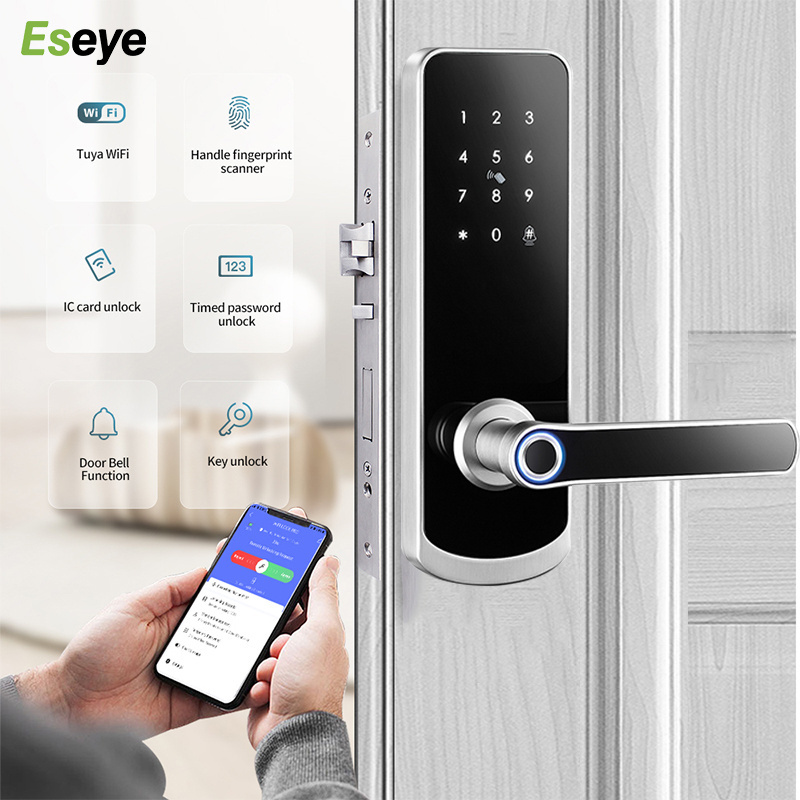 Digital Lock Safe Keypad Electronic RFID Password Biometric Fingerprint Smart Door Lock