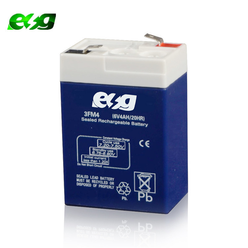 ESG Emergency Light Toys UPS  Accumulator 6V 4.5AH 2.8AH 3.2AH  Rechargeable Lead Acid Battery