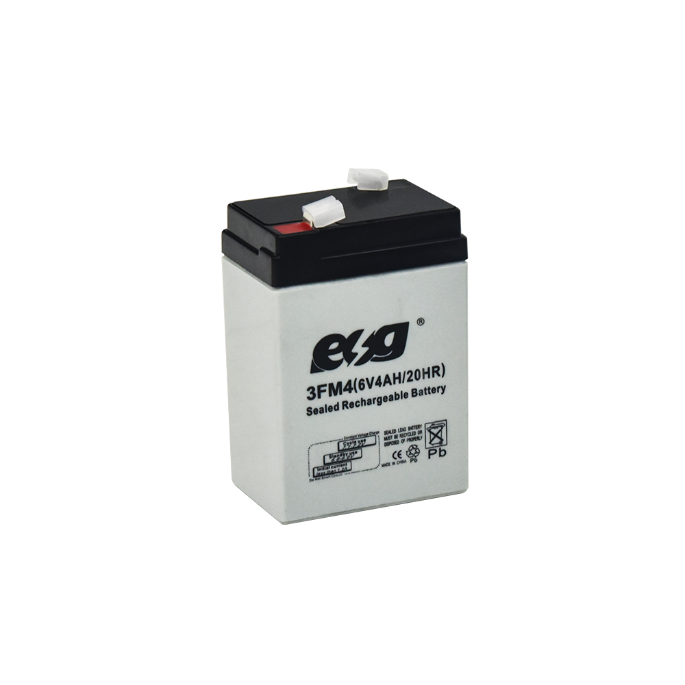 ESG Wholesale Rechargeable Alarm Battery Uninterrupted Power Supply 6Volt 4Ah 5Ah 7Ah Sealed Lead Acid AGM Battery