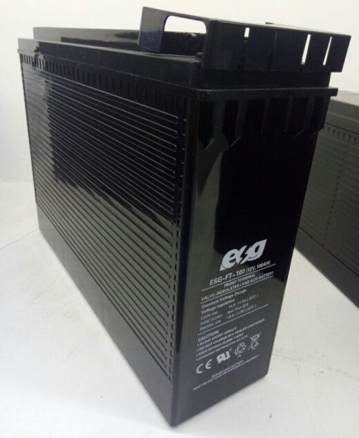 ESG12V 100ah 150ah 200ah AGM Gel Solar Deep Cycle Storage Front Terminal lead acid Batteries