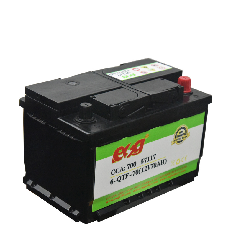 Esg Factory Price Deep Cycle Charge Component Holder 12V 70Ah Lead Acid Battery Car Battery