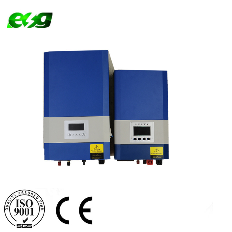 ESG Solar Hybrid Inverters Inbuilt Controllers Wind Turbine Dc Ac Power Intergrated Pure Sine Wave Inverter 3kW solar inverter