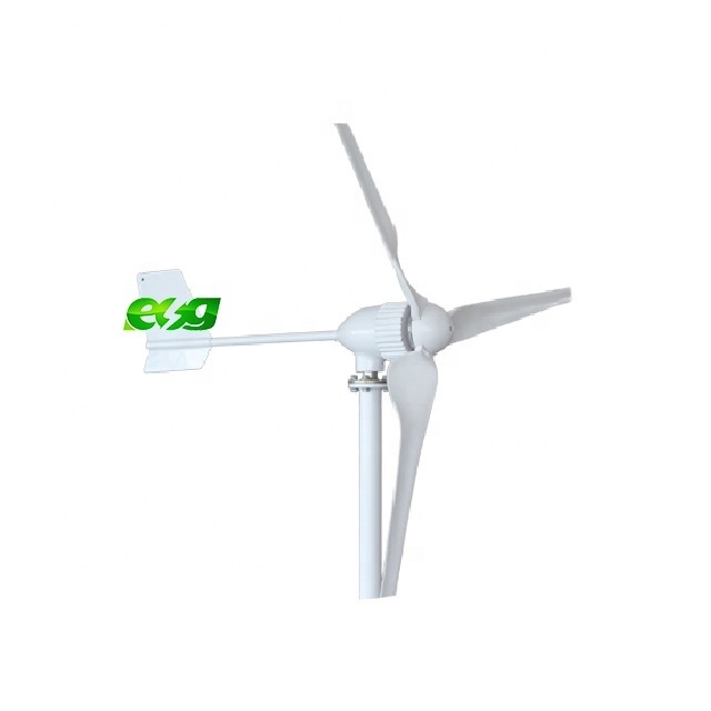 ESG 400W Wind Generator Energy Free 100W-1000W 12V/24V/48V 2.5m/s Start Up Wind Turbine 1kw Wind Generator Mini