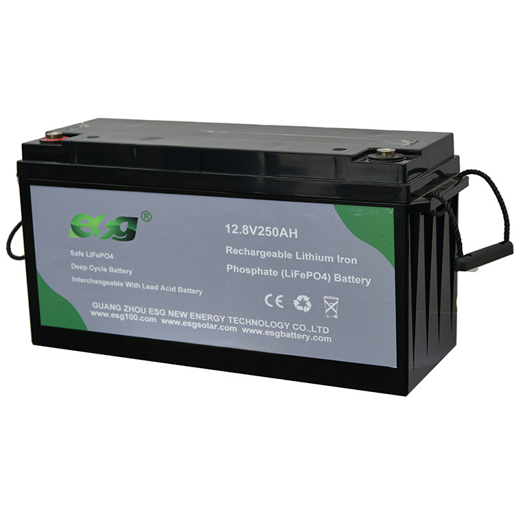 Best Sell Deep Cycle RV Battery 12.8V250Ah 300AH Boat Golf Cart Car Truck Campers Battery Pack LiFePO4 Lithium Ion Battery