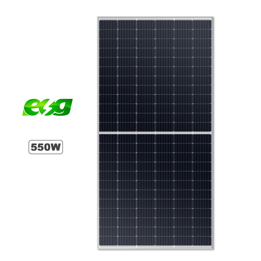 ESG Stocks Best Price Solar Panel 300w 400w 500W 550W Solar Moduls Pv Panel For Home Solar Panel Factory Price