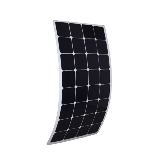 ESG Hot sell 40w 50w 70w 80w 100w Semi flexible Boat portable system solar panel