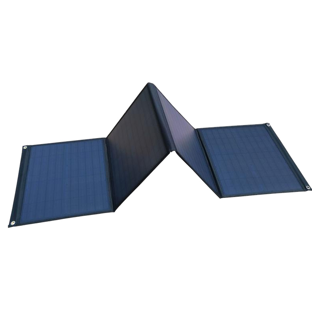 Top Quality solar panels can be folded for outdoor use usb charger portable foldable mini 150W folding solar panel