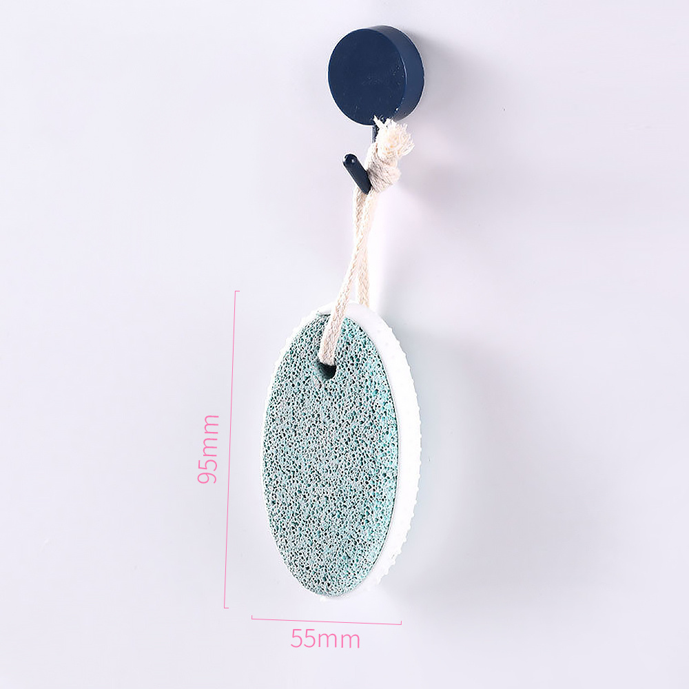 Oem Spa Foot Scrubber Scraper Coloured Pumice Stone Foot File For Feet Hard Skin Callus Remove