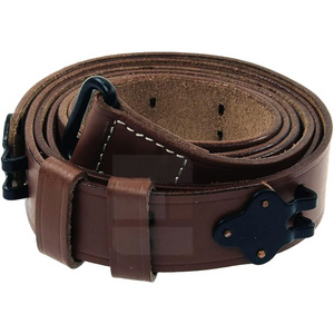 Hot Sale Tactical Sling Leather Single Belt Top Quality Genuine Leather Tactical Gun Sling High Quality Leather Gun Sling