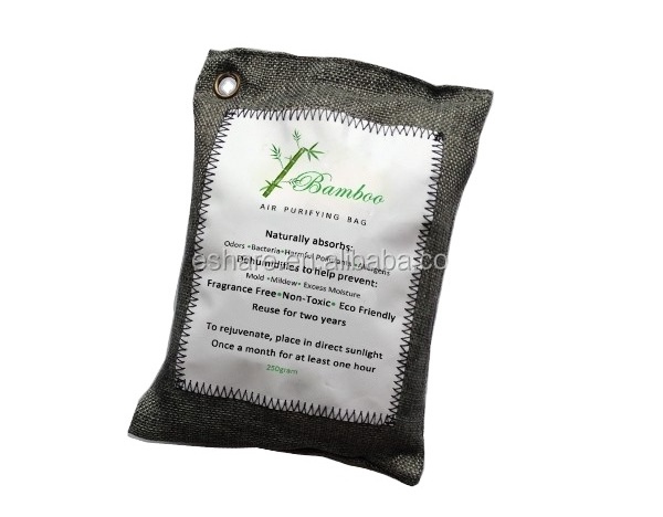 2023 New Products Hot Sale High Quality 250g Nature Fresh Bamboo Charcoal Air Purifying Bag for Home