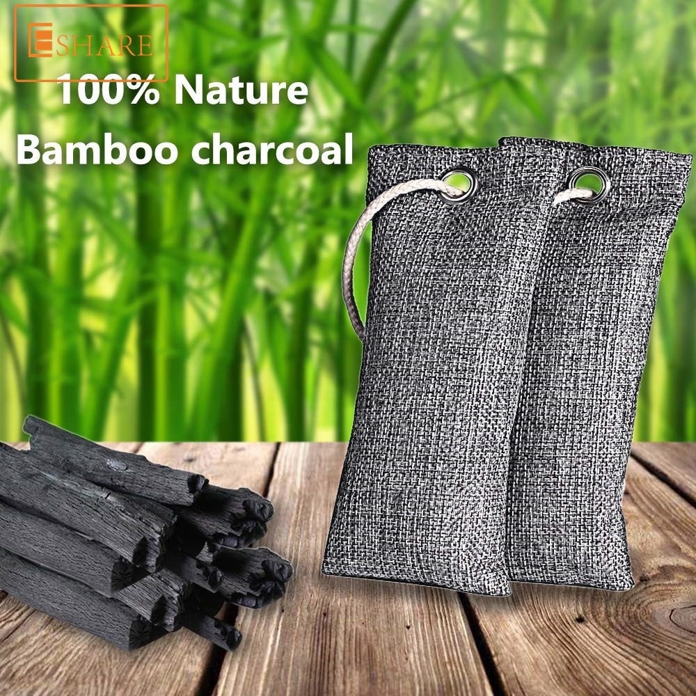 Bamboo charcoal clothes dehumidification odor absorber interior deodorizing pack for shoes