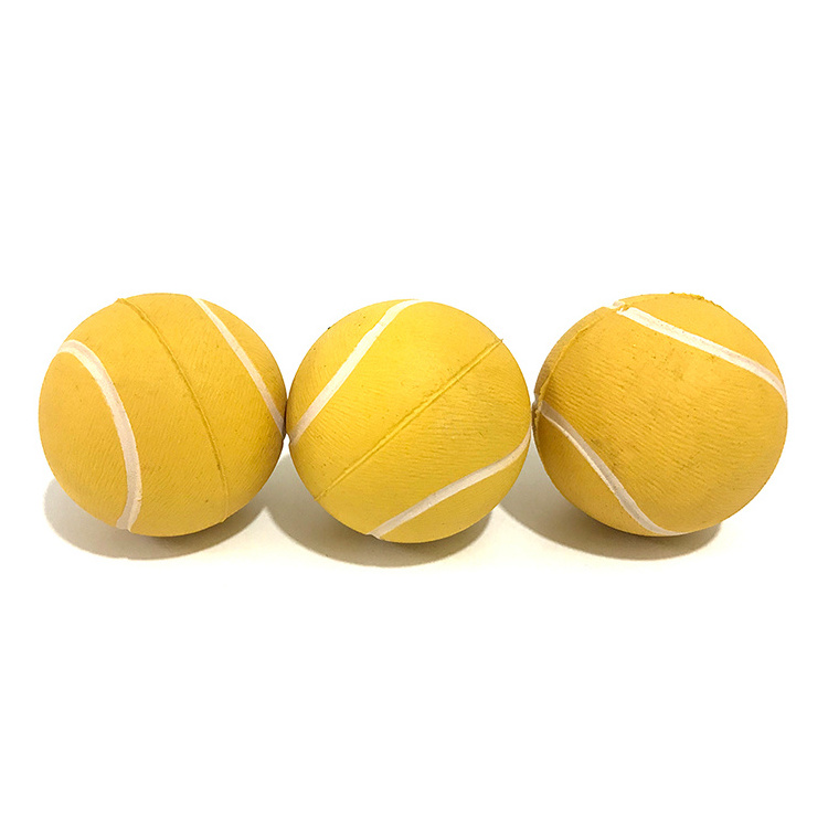 Pet Toy Tennis Ball Dog Throwing Interactive Dog Training Balls