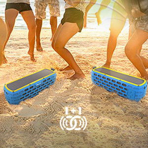 ES-T63 altavoz amplificacion profecional waterproof solar charging mifa speaker SD card playing solar bluetooh speaker