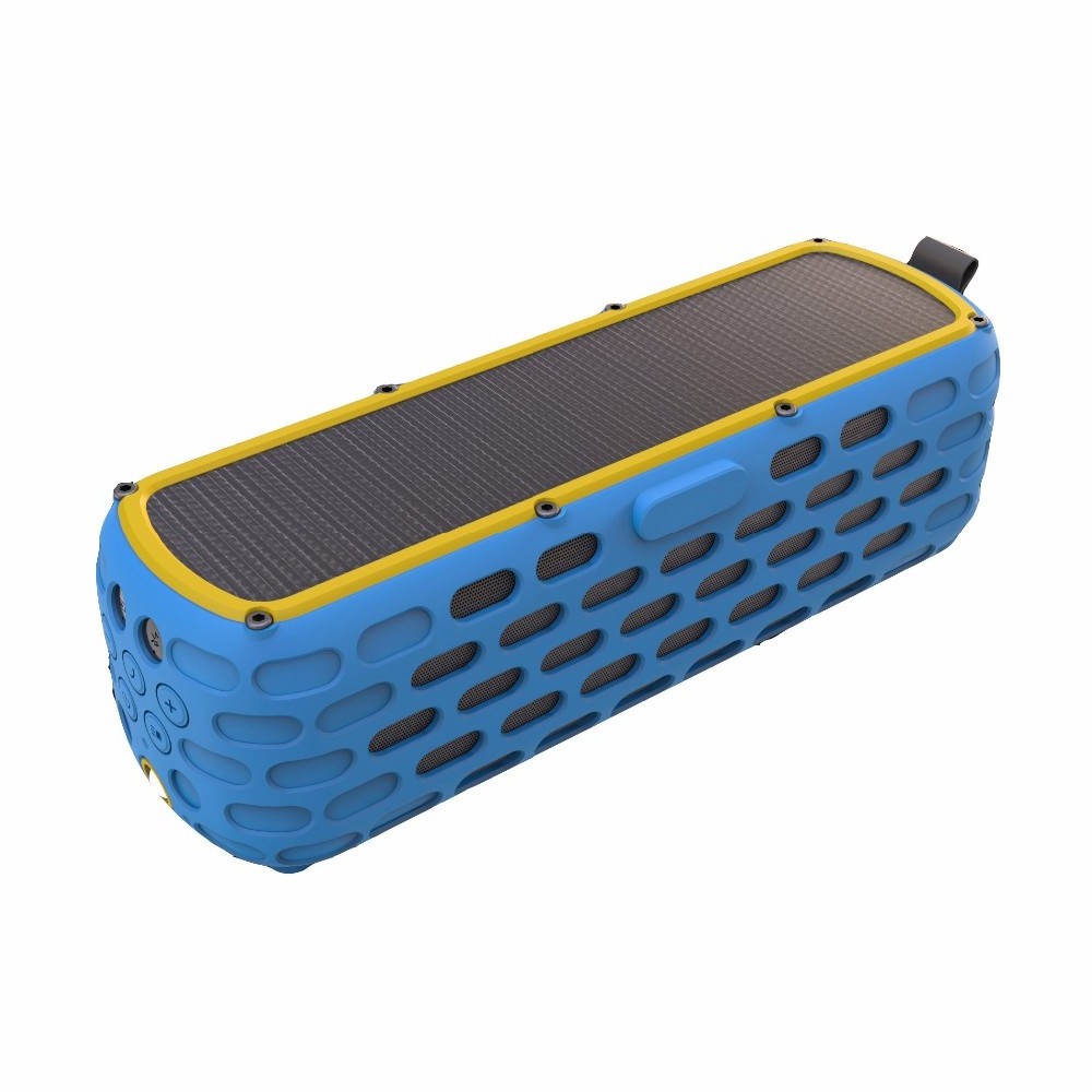 ES-T63 altavoz amplificacion profecional waterproof solar charging mifa speaker SD card playing solar bluetooh speaker