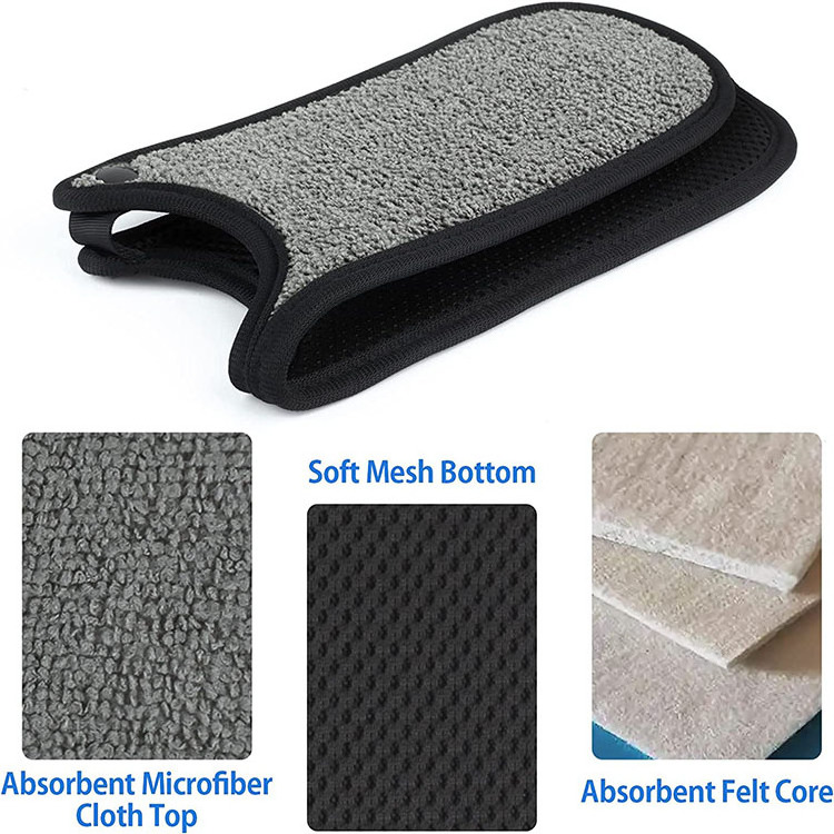 microfiber sink mat absorbent faucet mat drying mat for kitchen bathroom