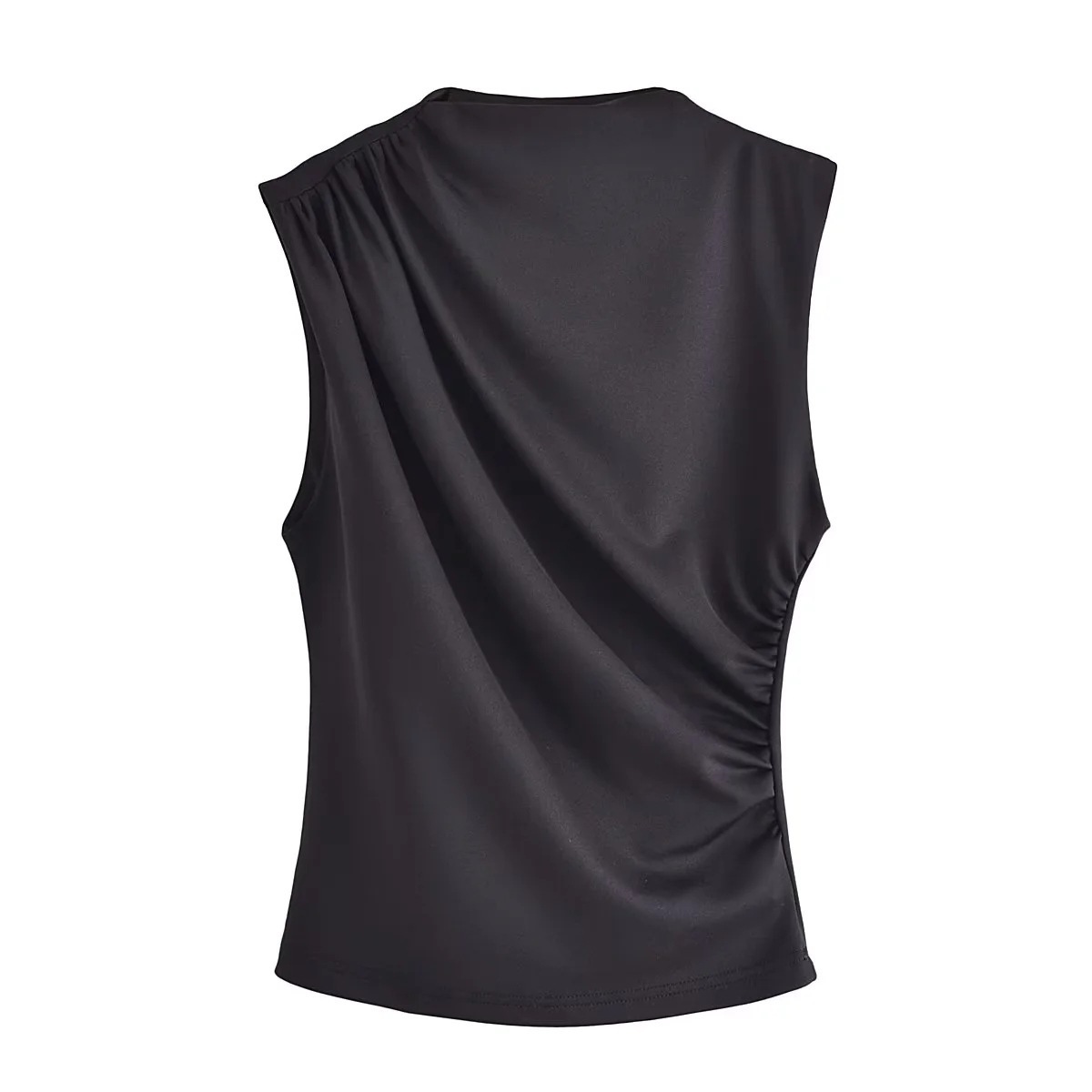 Wholesale Casual Sleeveless Polyester Crop Tops For Women