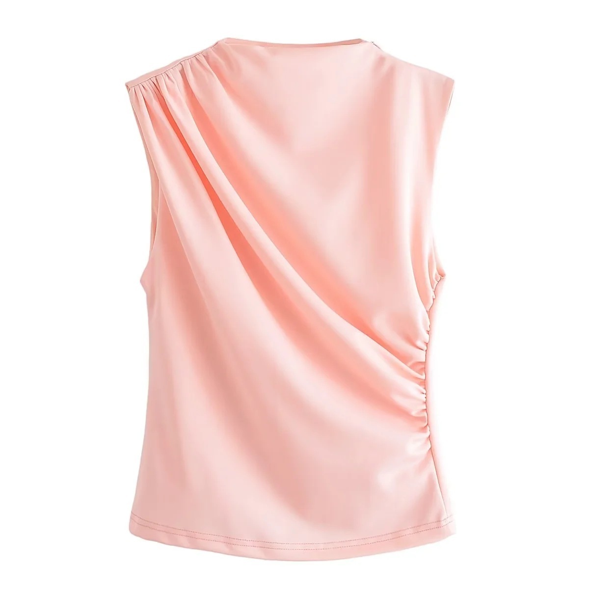 Wholesale Casual Sleeveless Polyester Crop Tops For Women