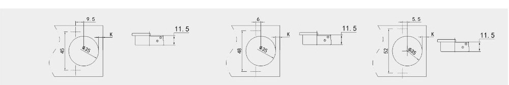 90 Degree Corner Fold Cabinet soft close Door Hinges 45 Angle Hinge Hardware For Home Cupboard Corner Kitchen Cabinet Hinge