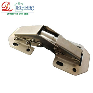 AODELI & E-SHINING Furniture Nickel Plating 90 Degree Bridge Hinge Kitchen Cabinet Frog Hinge Bridge Hinge