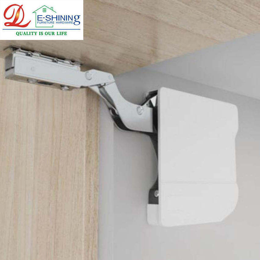 Kitchen Cabinet Door Upward Lifting System Adjustable Soft Close Flap Stay Hinge Hydraulic Lid Stay Support