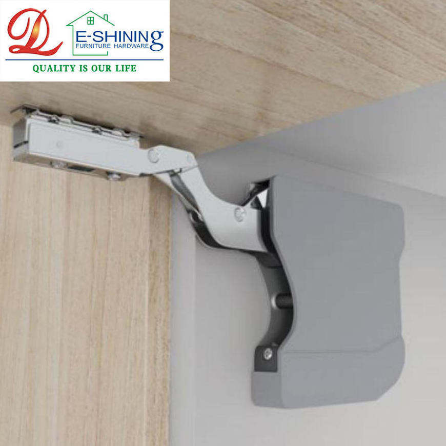 Kitchen Cabinet Door Upward Lifting System Adjustable Soft Close Flap Stay Hinge Hydraulic Lid Stay Support