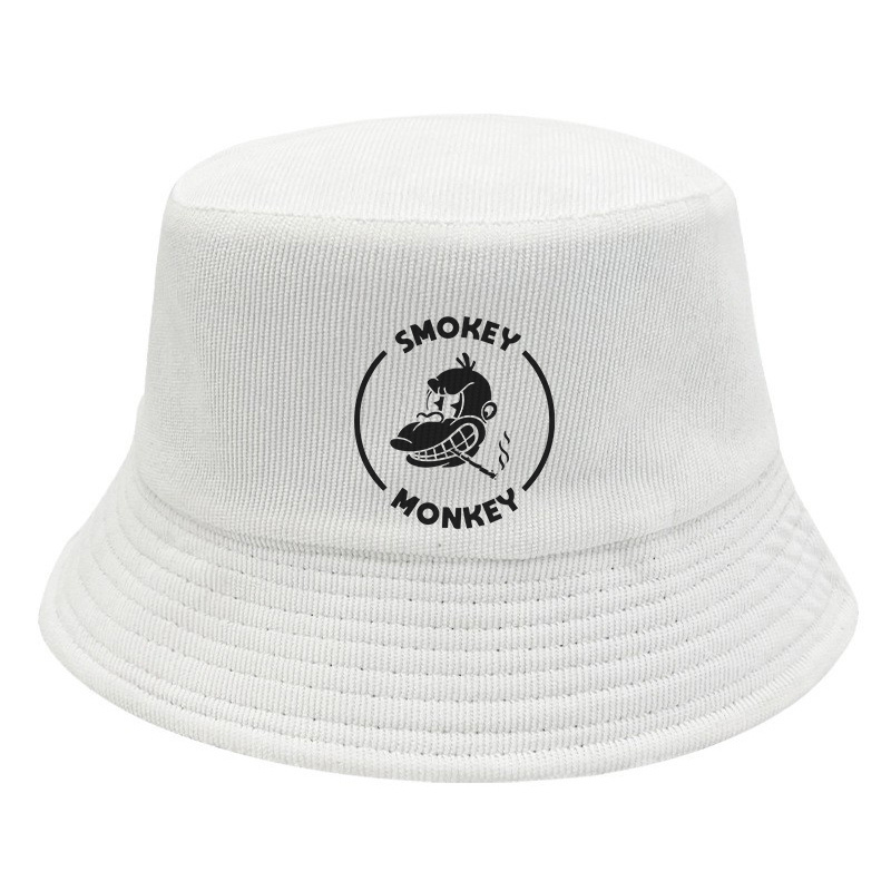 Wholesale Women Men Fisherman Bucket Cap Hat Bulk Custom Logo Woven Label Corduroy Hat Bucket