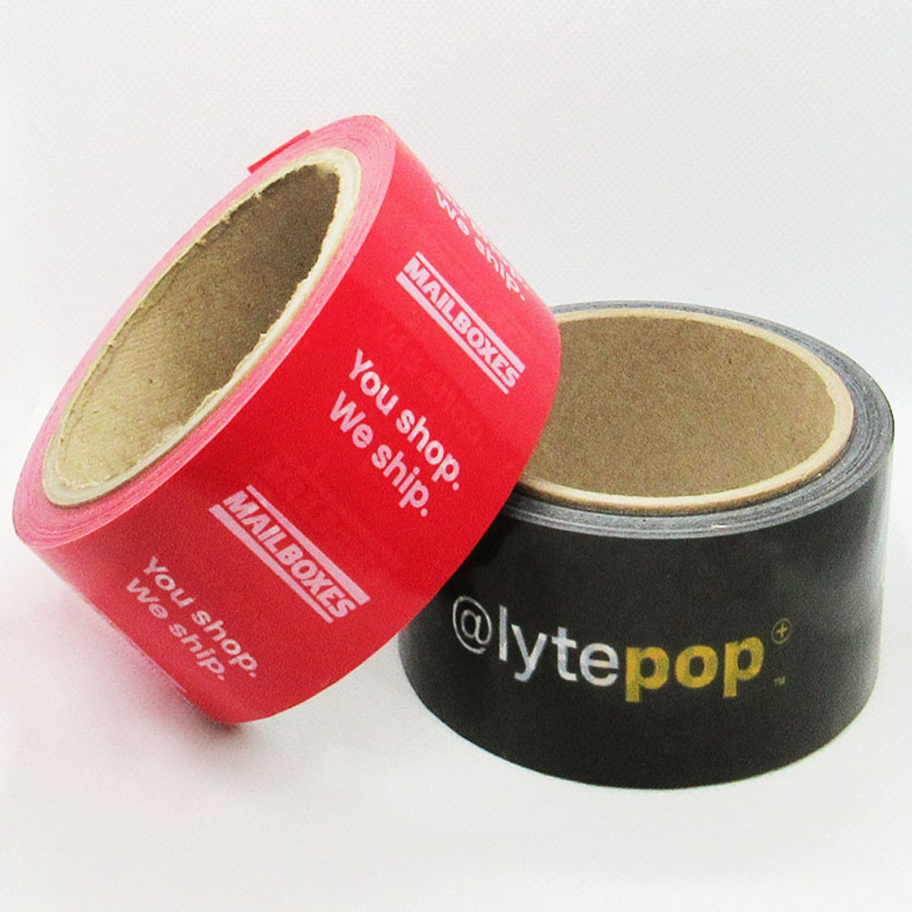 Custom logo design pattern 50m 100m strong shipping tape premium bopp custom super clear shipping packing tape