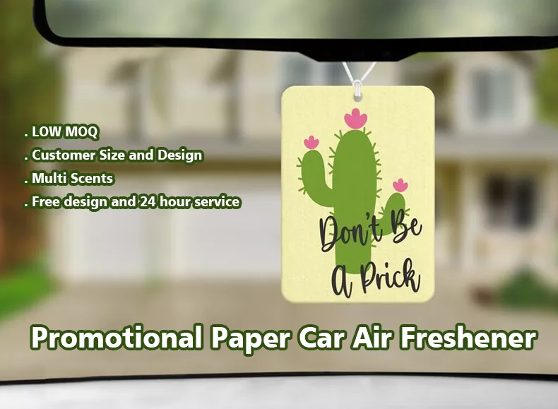 Free Sample Car Freshener Scents Little Hanging Freshener Perfume Wood Car Vent Clip Paper Trees Logo Ice Car Air Freshener