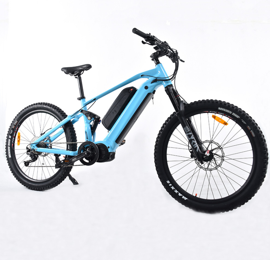 Fashion Bafang M620 48V750W/1000W Mid Drive Electric Bicycle  LCD Display Full Suspension E bike Mountain Electric Bike