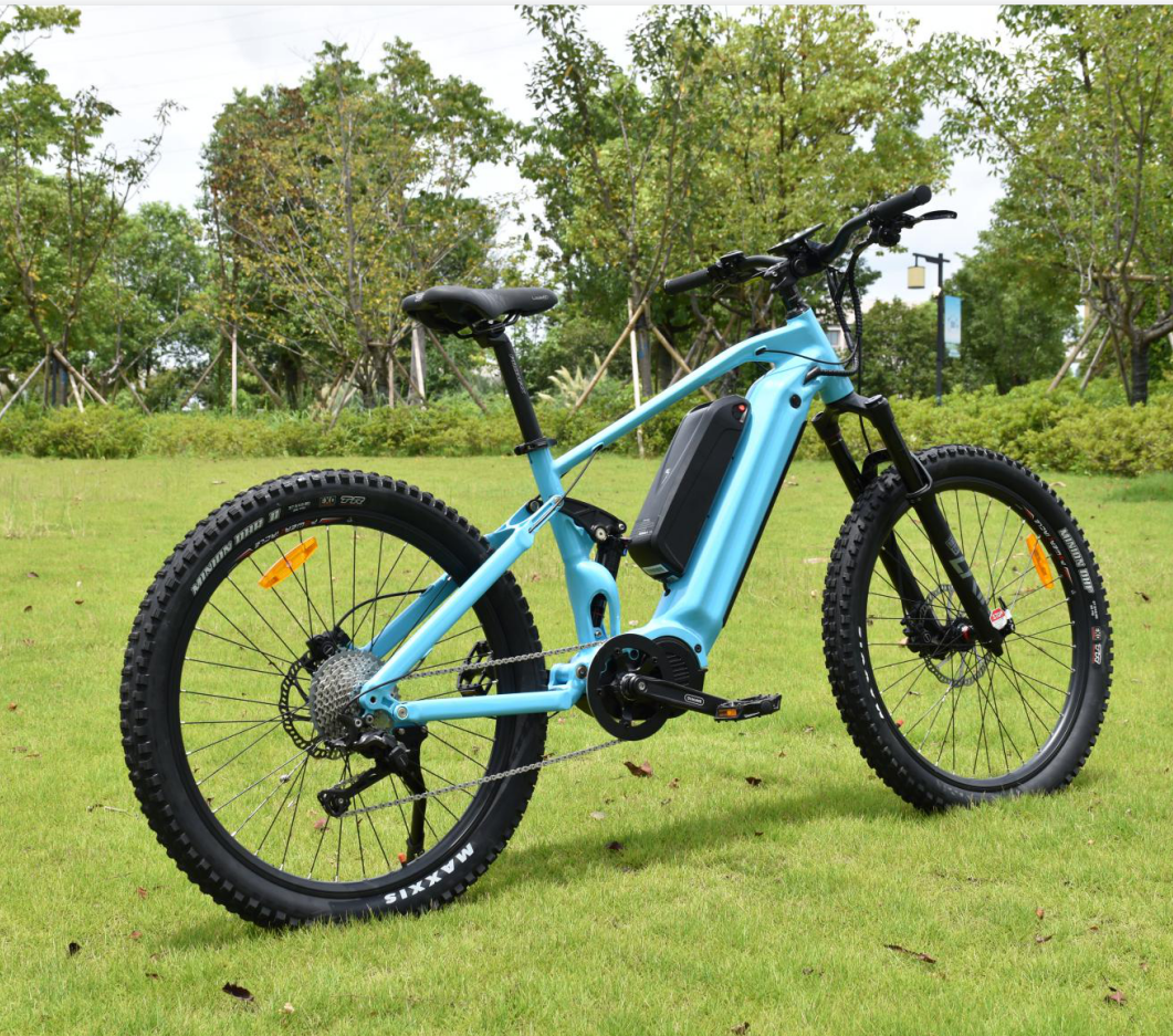 Fashion Bafang M620 48V750W/1000W Mid Drive Electric Bicycle  LCD Display Full Suspension E bike Mountain Electric Bike