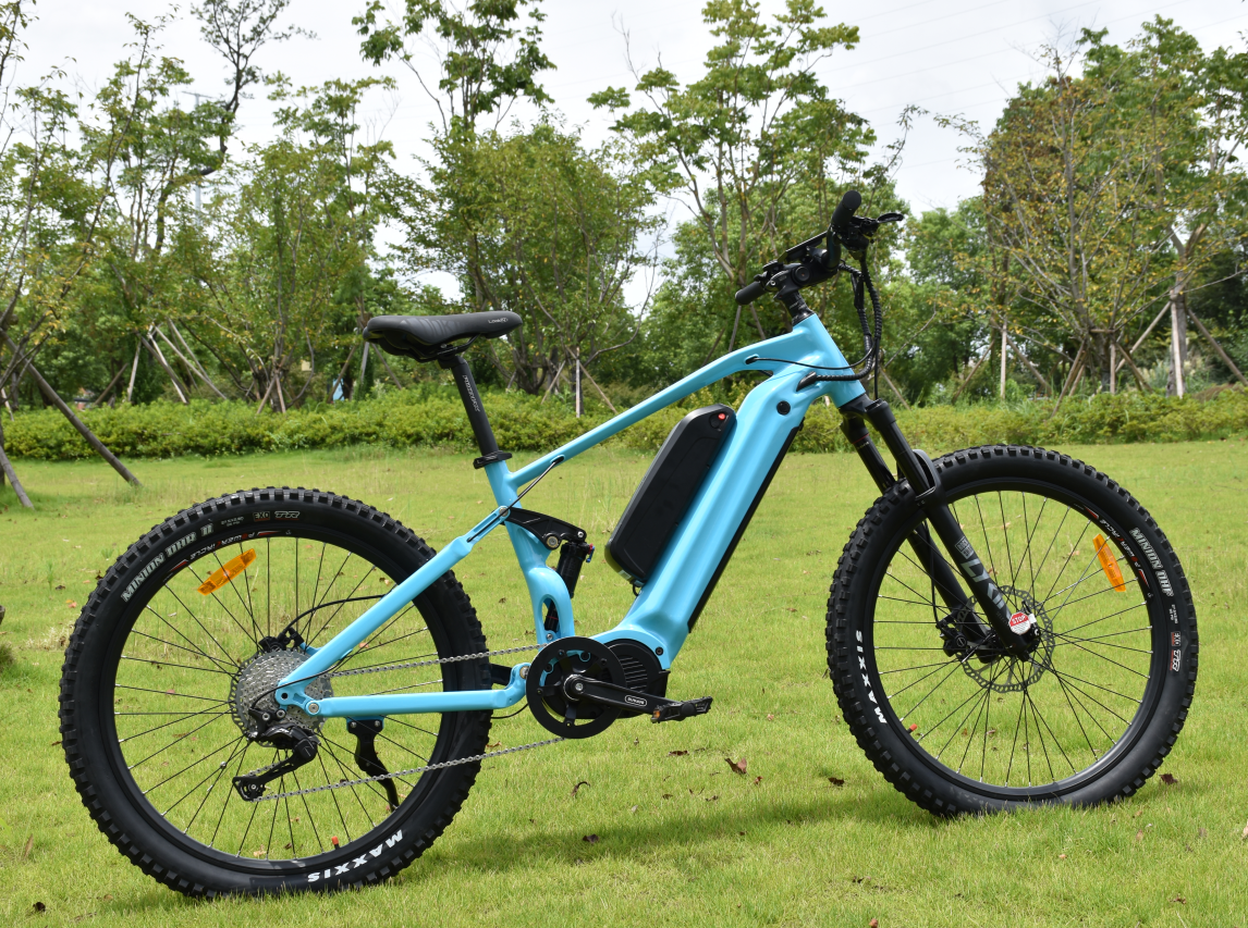 Fashion Bafang M620 48V750W/1000W Mid Drive Electric Bicycle  LCD Display Full Suspension E bike Mountain Electric Bike