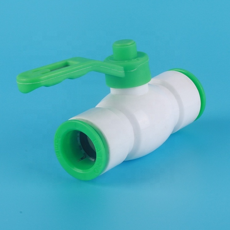 Hot-melt free quick joint quick water fittings ppr pipe quick fittings Push Fit Connector ppr adapter for Water System