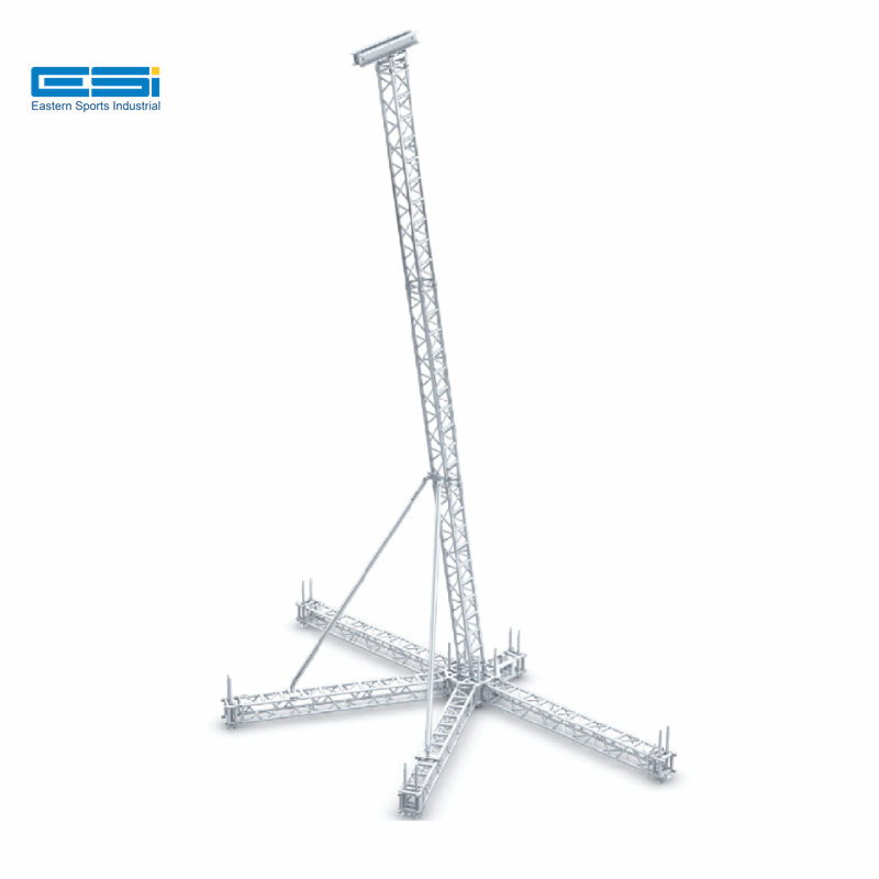 ESI Speaker Lift ground support Tower Aluminum Lighting Truss system For Sale best truss design