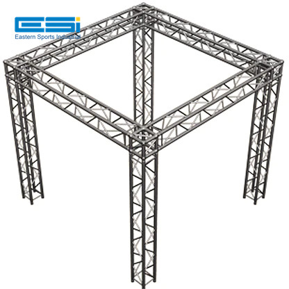 TR-10x10 Triangle Truss Trade Show Booth  truss roof system universal  vertical spigot truss