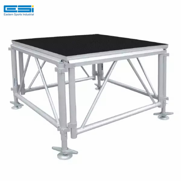 Selling Concerts Floor Wooden Blocks Dj Choral Risers Retractable Aluminium Deck Podium Portable Stage Covers For Sale