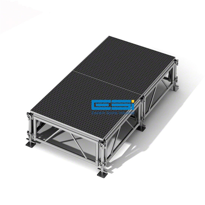 ESI Low cost stage podium assemble stage,portable stage