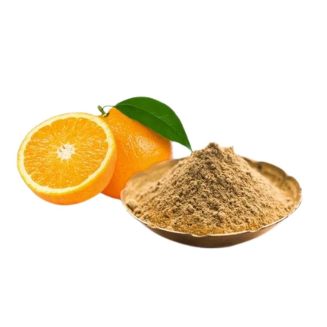 100% Natural & Organic Cosmetic Grade Plant Extract Dried Green Orange Peel Powder for Skincare at Discounted Price