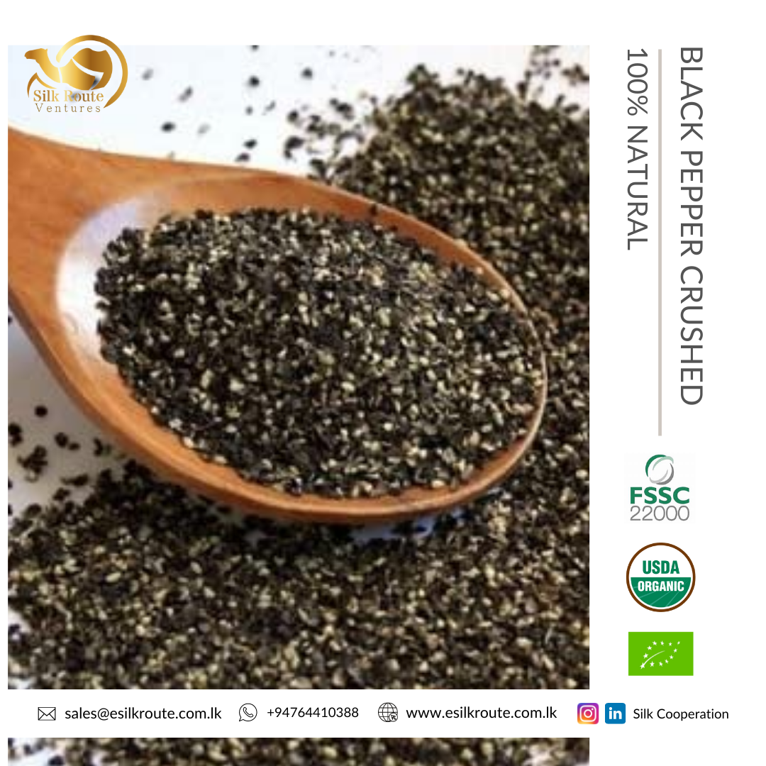 Direct Factory Sale Dried Organic Natural Spices High Quality Black Pepper Crushed