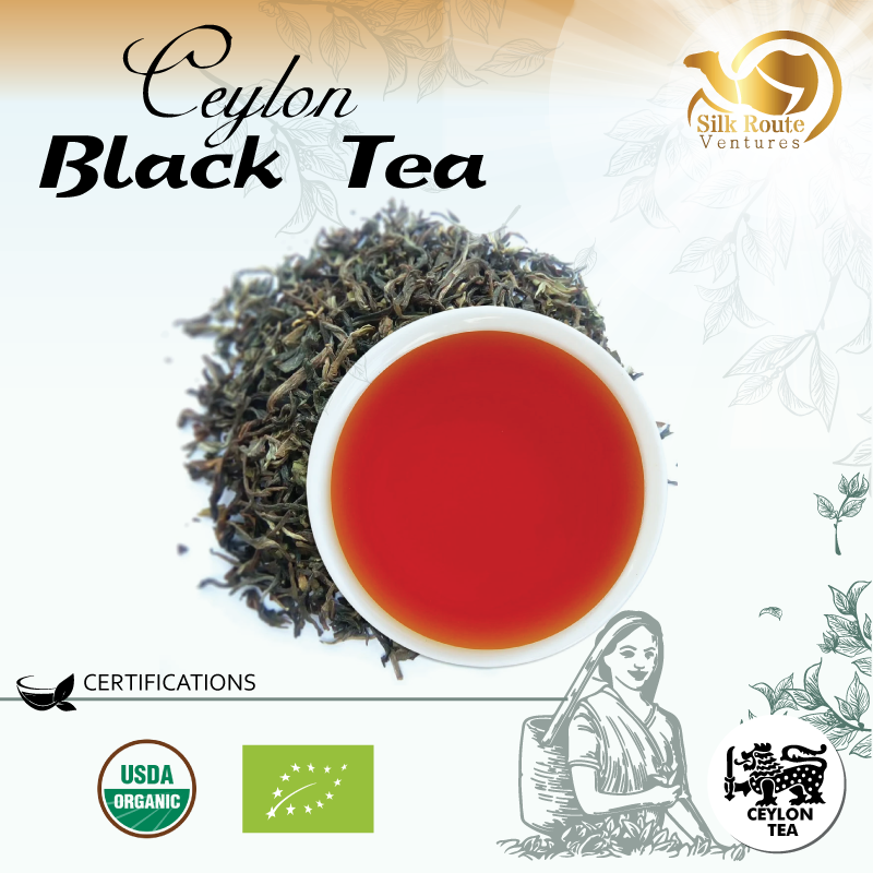 Ceylon Black Tea (CTC-BP1) Sri Lanka Premium Quality with custom labeling and free samples for Europe