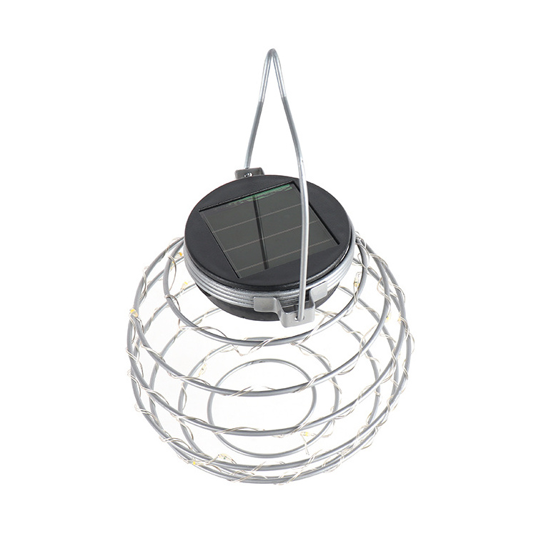 LED outdoor solar 1.2V  copper wire ball lights can be used for garden festival wedding decoration garden lights