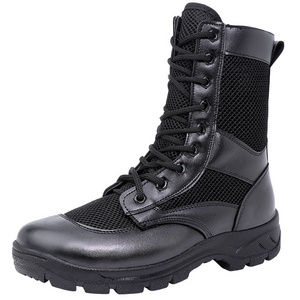 combat boots breathable mesh climbing shoes men work shoes training boots women safety boots lightweight tactical