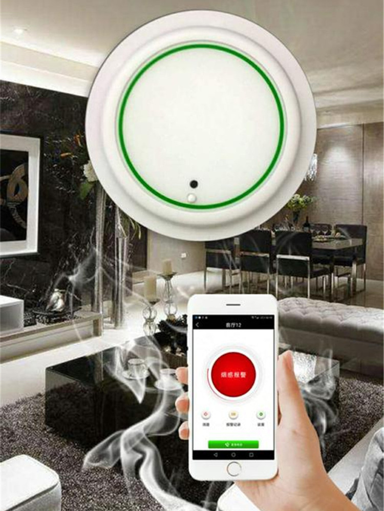 NB iot Smart home solution low power consumption cigarette fire alarm smoke detector NBIOT smoke sensor