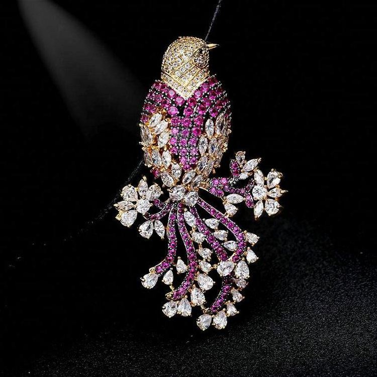 Factory Direct Sales Wholesale Price Faberge Black Widow Spider Designer Brooches And Pins Value