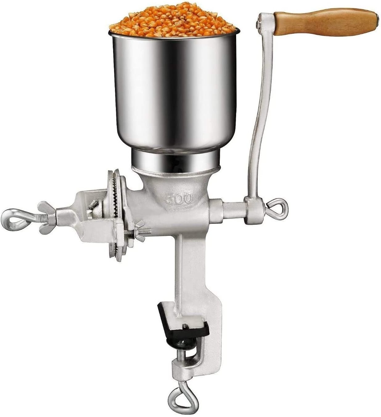 Commerical corn grinder manual Cast Iron kitchen grain machine corn milling grinder for Coffee Food Wheat Oats Nuts Spices Seeds