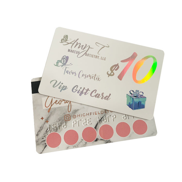 Fast delivery Price Cheap CMYK Custom printed CR80 gold foil plastic PVC Loyalty cards/business cards