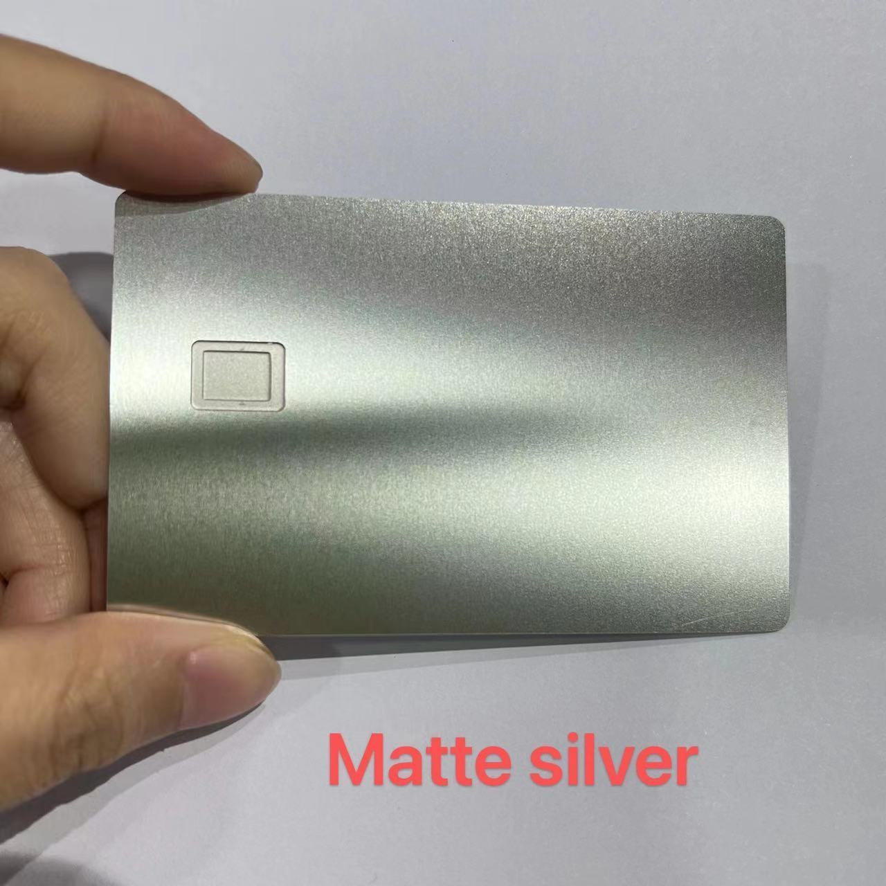 Custom Blank Black/Silver/Rose gold/Rainbow/24k gold Mirror Reflective Blank Metal Bank Visa Debit Credit Card With Chip Slot